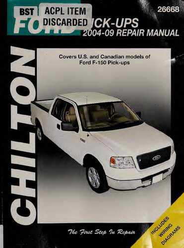 خرید و دانلود نسخه کامل کتاب Chilton’s Ford Pick-Ups 2004-09 Repair Manual_68fb80f9f0e23.jpeg خرید و دانلود نسخه کامل کتاب Chilton’s Ford Pick-Ups 2004-09 Repair Manual