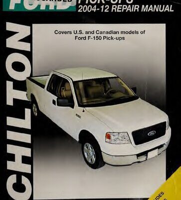 خرید و دانلود نسخه کامل کتاب Chilton’s Ford Pick-Ups 2004-12 Repair Manual