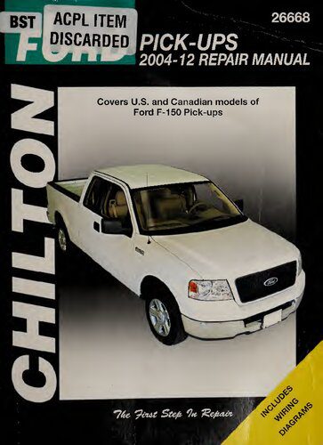خرید و دانلود نسخه کامل کتاب Chilton’s Ford Pick-Ups 2004-12 Repair Manual_68fb808993bb9.jpeg خرید و دانلود نسخه کامل کتاب Chilton’s Ford Pick-Ups 2004-12 Repair Manual
