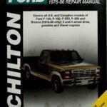 خرید و دانلود نسخه کامل کتاب Chilton’s Ford Pick-Ups and Bronco 1976-86 Repair Manual