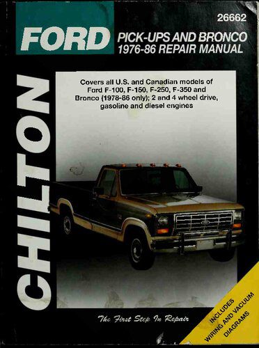 خرید و دانلود نسخه کامل کتاب Chilton’s Ford Pick-Ups and Bronco 1976-86 Repair Manual_68fb47a3f36ec.jpeg خرید و دانلود نسخه کامل کتاب Chilton’s Ford Pick-Ups and Bronco 1976-86 Repair Manual