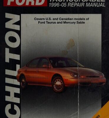 خرید و دانلود نسخه کامل کتاب Chilton’s Ford Taurus-Sable 1996-05 Repair Manual