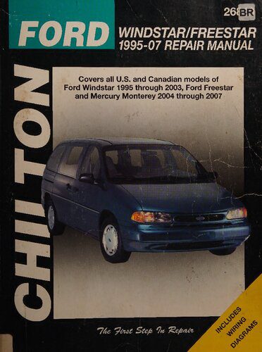 خرید و دانلود نسخه کامل کتاب Chilton’s Ford Windstar/Freestar 1995-07 Repair Manual_68fbfb2e664a1.jpeg خرید و دانلود نسخه کامل کتاب Chilton’s Ford Windstar/Freestar 1995-07 Repair Manual