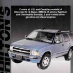 خرید و دانلود نسخه کامل کتاب Chilton’s General Motors Blazer/Jimmy/Typhoon/Bravada 1983-95 Repair Manual