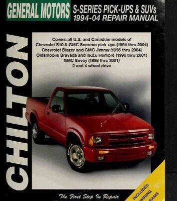خرید و دانلود نسخه کامل کتاب Chilton’s General Motors S-Series Pick-Ups & SUVs 1994-04 Repair Manual