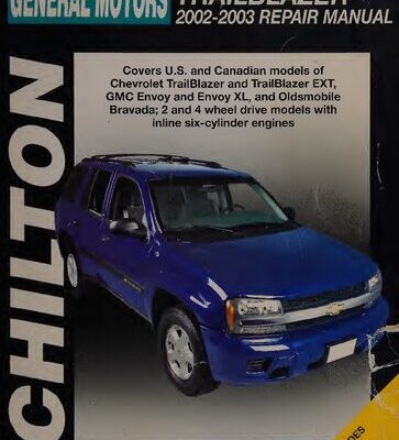 خرید و دانلود نسخه کامل کتاب Chilton’s General Motors TrailBlazer 2002-2003 Repair Manual