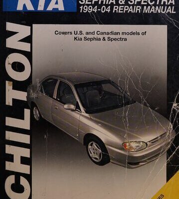 خرید و دانلود نسخه کامل کتاب Chilton’s Kia Sephia & Spectra 1994-04 Repair Manual