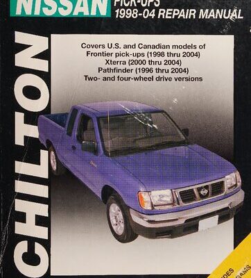 خرید و دانلود نسخه کامل کتاب Chilton’s Nissan Pick-Ups 1998-04 Repair Manual