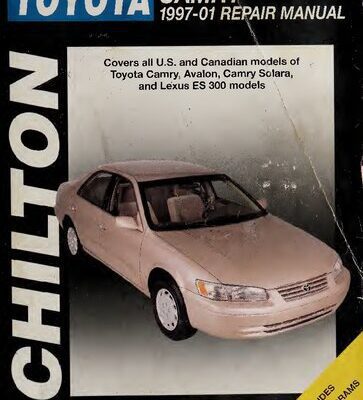 خرید و دانلود نسخه کامل کتاب Chilton’s Toyota Camry 1997-01 Repair Manual