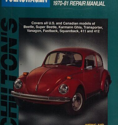 خرید و دانلود نسخه کامل کتاب Chilton’s Volkswagen Air-Cooled 1970-81 Repair Manual