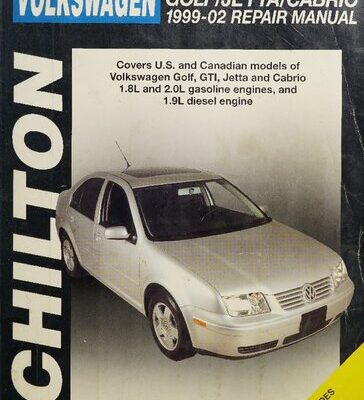 خرید و دانلود نسخه کامل کتاب Chilton’s Volkswagen Golf-Jetta-Cabrio 1999-02 Repair Manual