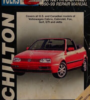 خرید و دانلود نسخه کامل کتاب Chilton’s Volkswagen Golf/Jetta/Cabriolet 1990-1999 Repair Manual