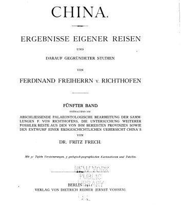 خرید و دانلود نسخه کامل کتاب China : Ergebnisse eigener Reisen und darauf gegründeter Studien