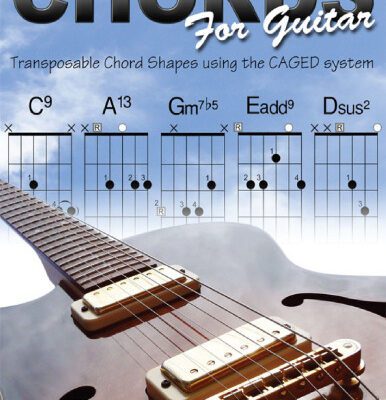 خرید و دانلود نسخه کامل کتاب Chords for Guitar Transposable Guitar Chords using the CAGED System