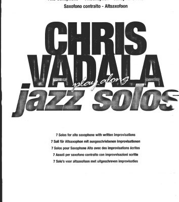 خرید و دانلود نسخه کامل کتاب Chris Vadala – Play Along Jazz Solos: Book/CD Pack