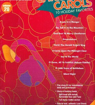 خرید و دانلود نسخه کامل کتاب Christmas Carols: Jazz Play-Along Volume 20