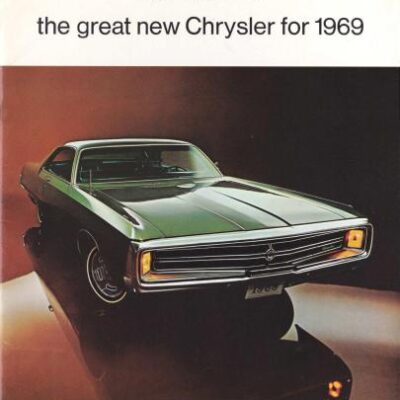 خرید و دانلود نسخه کامل کتاب Chrysler Motors Corporation. Your next car: the great new Chrysler for 1969