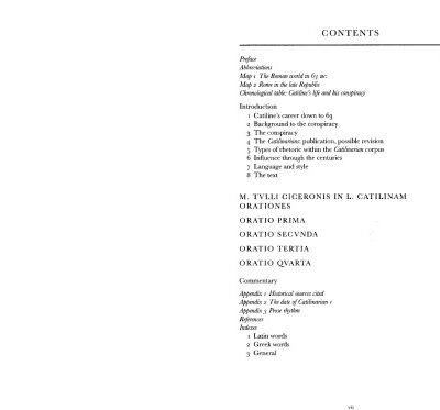 خرید و دانلود نسخه کامل کتاب Cicero Catilinarians