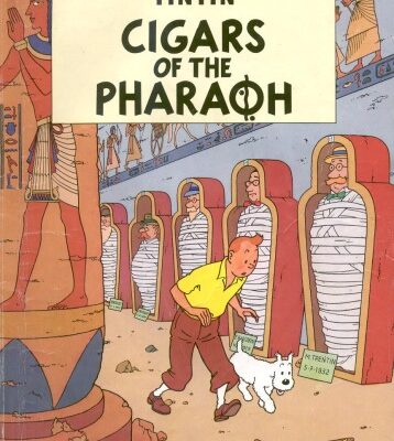 خرید و دانلود نسخه کامل کتاب Cigars of the Pharaoh (The Adventures of Tintin 4)