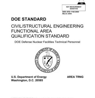 خرید و دانلود نسخه کامل کتاب Civil/Structural Engineering Functional Area Qualification Standard