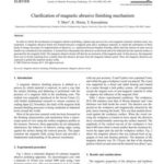 خرید و دانلود نسخه کامل کتاب Clarification of magnetic abrasive finishing mechanism