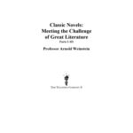 خرید و دانلود نسخه کامل کتاب Classic Novels: Meeting the Challenge of Great Literature