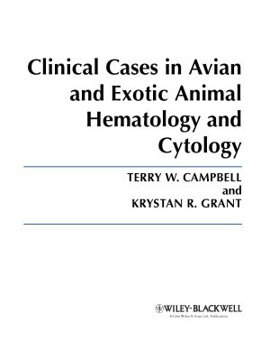 خرید و دانلود نسخه کامل کتاب Clinical Cases in Avian and Exotic Animal Hematology and Cytology