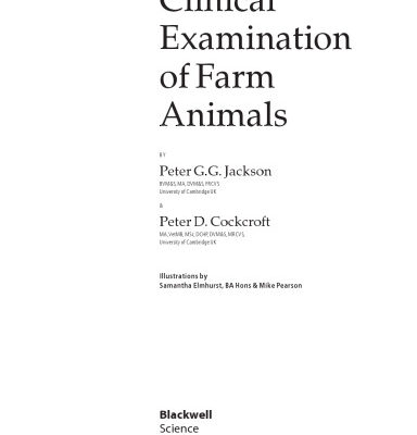 خرید و دانلود نسخه کامل کتاب Clinical Examination of Farm Animals