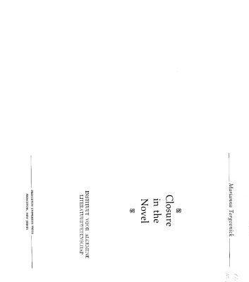 خرید و دانلود نسخه کامل کتاب Closure in the Novel