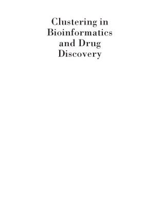 خرید و دانلود نسخه کامل کتاب Clustering in Bioinformatics and Drug Discovery