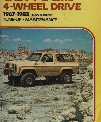 خرید و دانلود نسخه کامل کتاب Clymer Chevy & GMC 4-Wheel Drive K- and V-Series 1967-1983 Gas & Diesel Tune-Up and Maintenance Manual