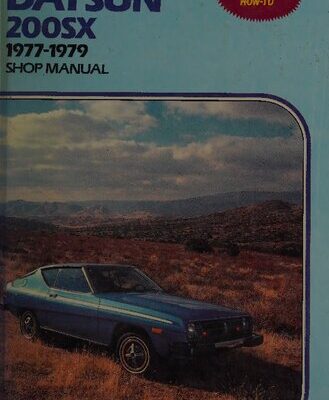 خرید و دانلود نسخه کامل کتاب Clymer Datsun 200SX 1977-1979 Shop Manual