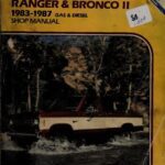 خرید و دانلود نسخه کامل کتاب Clymer Ford Ranger & Bronco II 1983-1987 Gas & Diesel Shop Manual