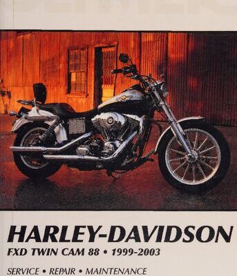 خرید و دانلود نسخه کامل کتاب Clymer Harley-Davidson FXD Twin Cam 88 1999-2003 Service, Repair, and Maintenance Manual