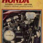 خرید و دانلود نسخه کامل کتاب Clymer Honda 700-1100cc V-Fours 1982-1988 Service, Repair, Maintenance Manual