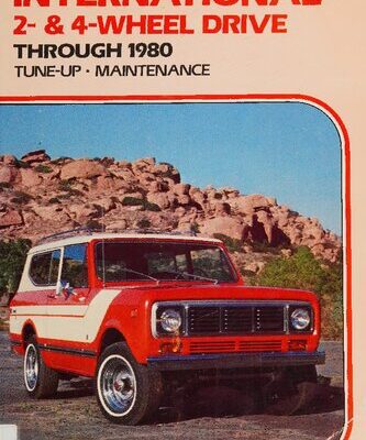 خرید و دانلود نسخه کامل کتاب Clymer International 2- & 4-Wheel Drive Through 1980 Tune-Up Shop Manual