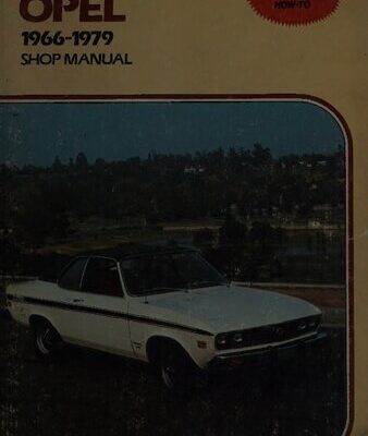 خرید و دانلود نسخه کامل کتاب Clymer Opel, GT, Kadett, 1900, Manta 1966-1975 Shop Manual