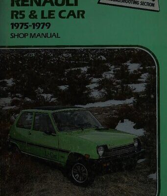 خرید و دانلود نسخه کامل کتاب Clymer Renault R5 & Le Car 1975-1983 Shop Manual