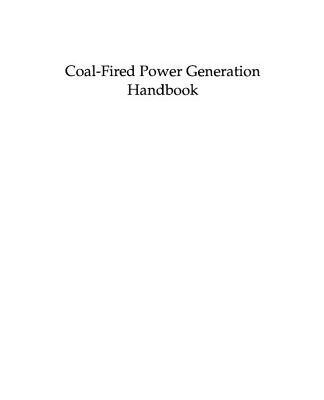 خرید و دانلود نسخه کامل کتاب Coal-Fired Power Generation Handbook
