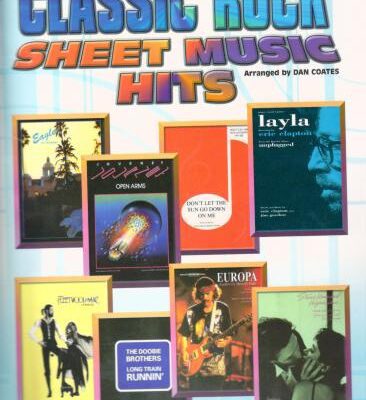 خرید و دانلود نسخه کامل کتاب Coates Dan – Сlassic rock sheet music hits solo