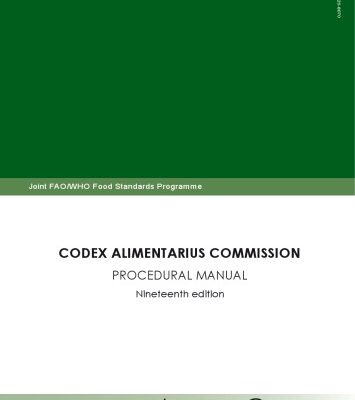 خرید و دانلود نسخه کامل کتاب Codex alimentarius commission, procedural manual