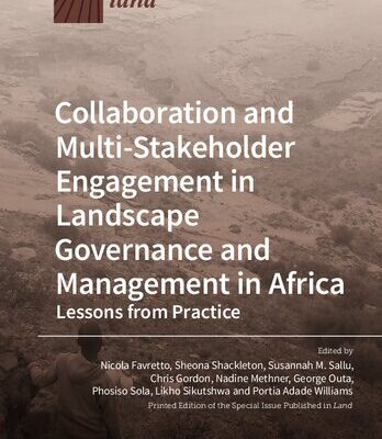 خرید و دانلود نسخه کامل کتاب Collaboration and Multi-Stakeholder Engagement in Landscape Governance and Management in Africa