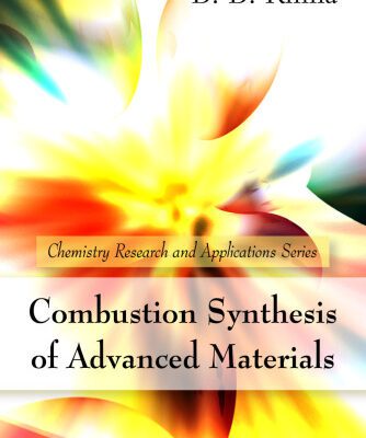 خرید و دانلود نسخه کامل کتاب Combustion Synthesis of Advanced Materials (Chemistry Research and Applications Series)