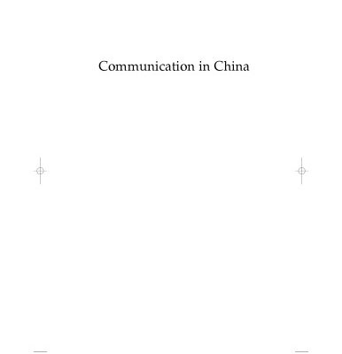 خرید و دانلود نسخه کامل کتاب Communication in China: Political Economy, Power, and Conflict (State and Society in East Asia)
