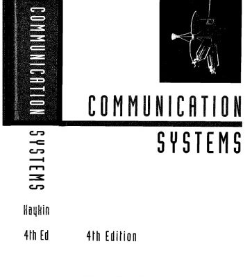 خرید و دانلود نسخه کامل کتاب Communication Systems 4th Edition