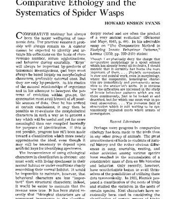 خرید و دانلود نسخه کامل کتاب Comparative ethology and the systematics of spider wasps