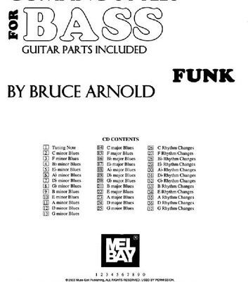 خرید و دانلود نسخه کامل کتاب Comping Styles For Bass. Funk