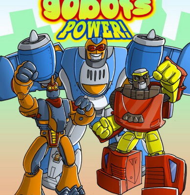 خرید و دانلود نسخه کامل کتاب Complete Gobots Power! – A Coloring Book