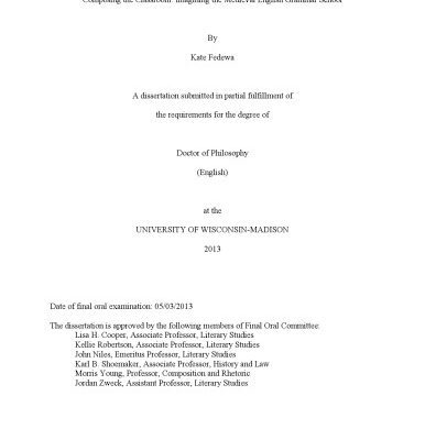 خرید و دانلود نسخه کامل کتاب Composing the classroom : imagining the medieval English grammar school [thesis]