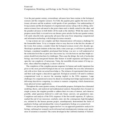 خرید و دانلود نسخه کامل کتاب Computational Modeling of Genetic and Biochemical Networks